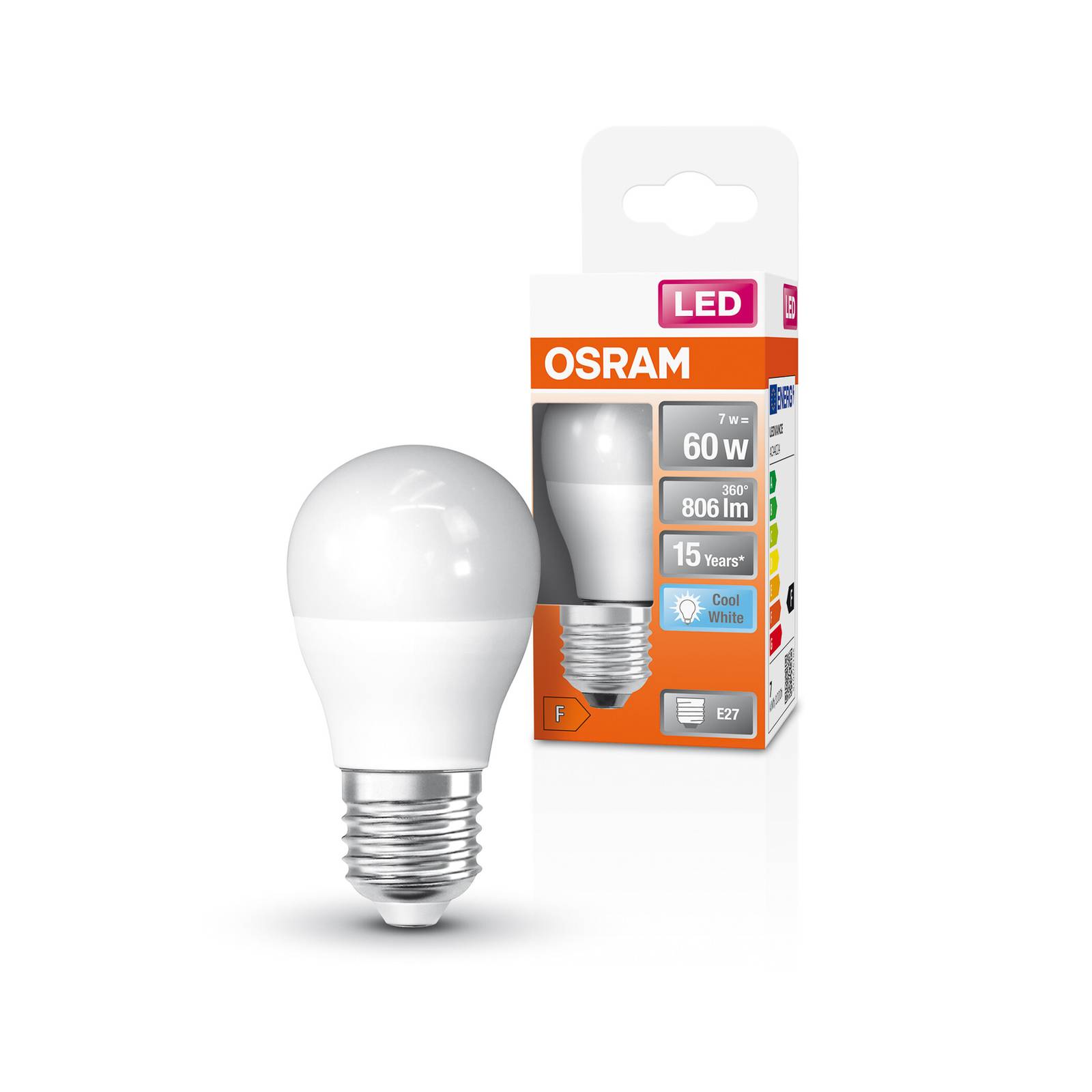 OSRAM Star żarówka LED E27 7,5W 806lm 4 000 K mat
