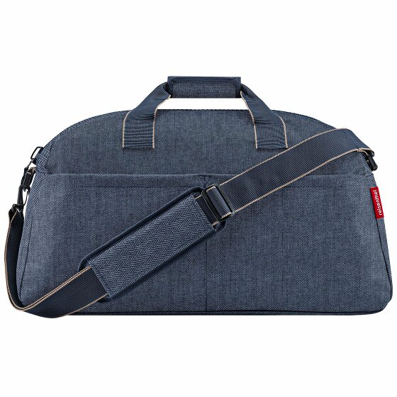 reisenthel Overnighter Weekender Travel Bag 60 cm herringbone dark blue