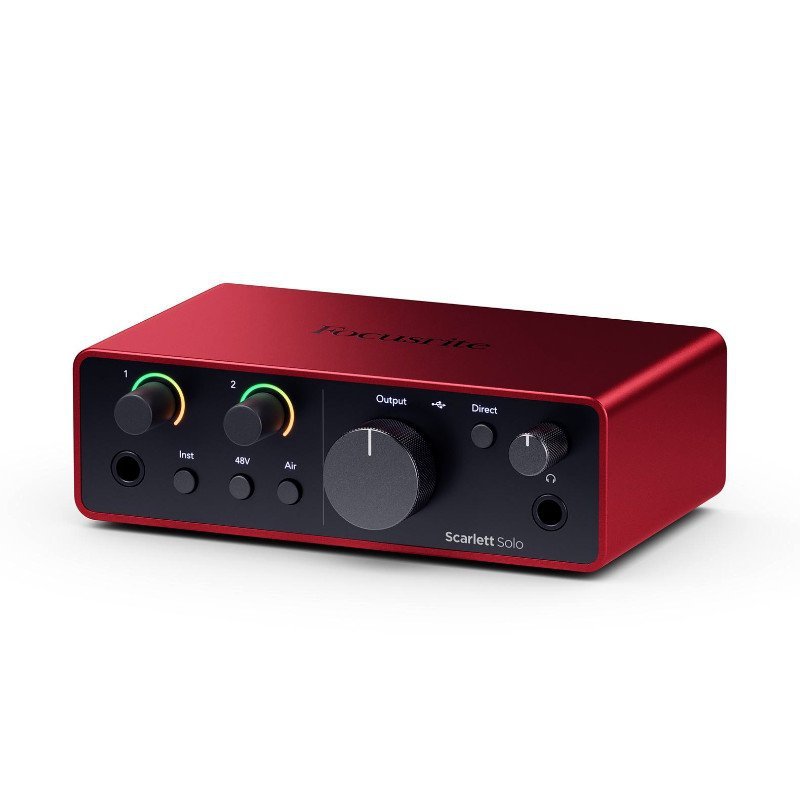 Focusrite Scarlett Solo 4th Gen interfejs audio