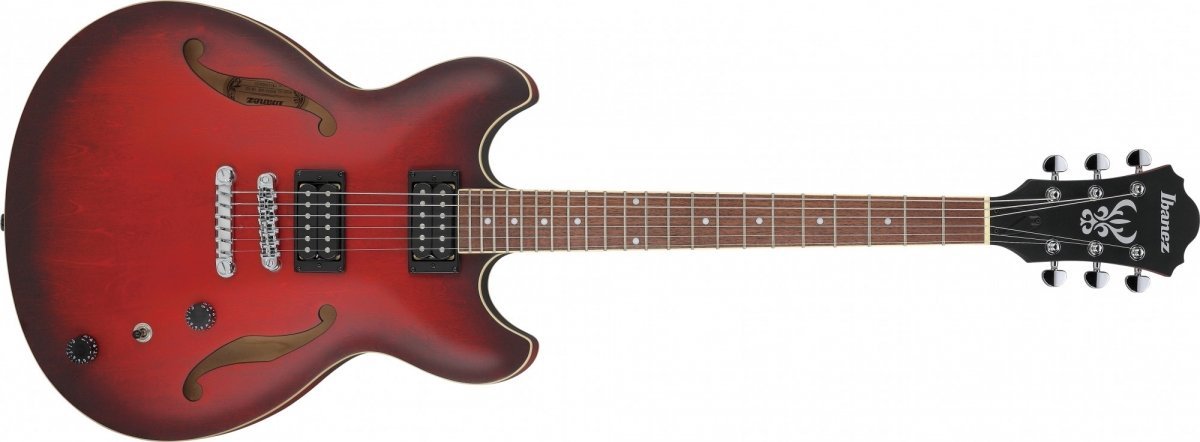 Ibanez AS53-SRF Sunburst Red Flat Artcore Gitara Semi Hollowbody