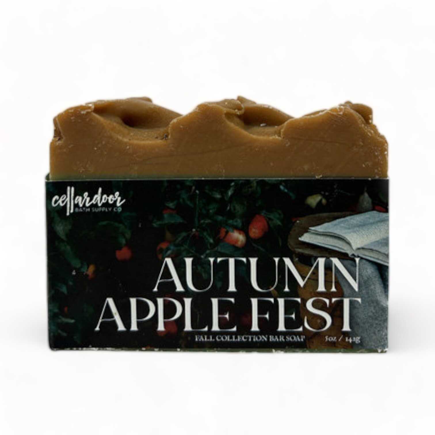 Cellar Door Autumn Apple Fest - mydło w kostce o zapachu świeżego cydru oraz jabłek w karmelu 142g