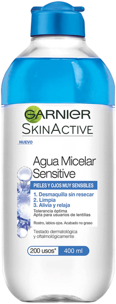 Woda micelarna Garnier Skin Active Biphasic 400 ml (3600542098083)
