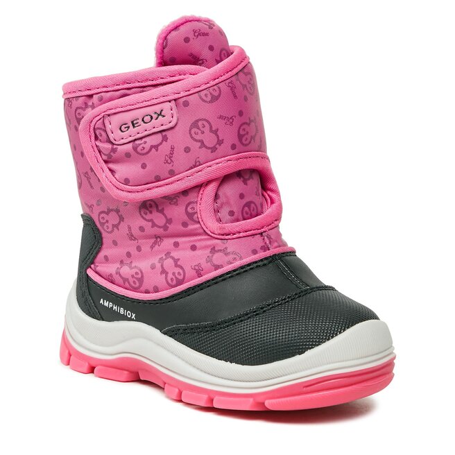 Śniegowce Geox B Flanfil Girl B Abx B263WG 0BCMN C0922 M Black/Fuchsia