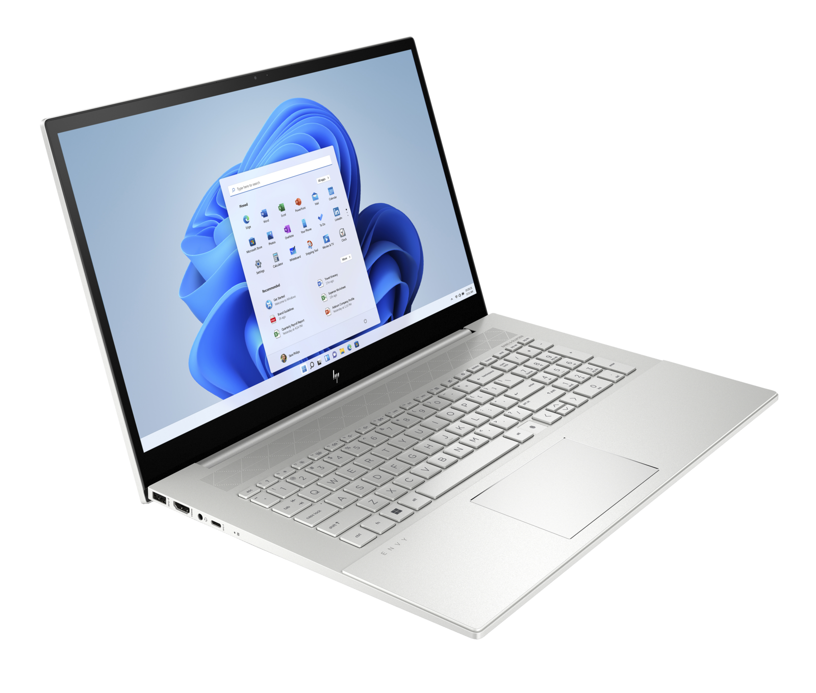 HP ENVY 17-cg0969nd / 1C4U8EAR / Intel i5 / 8GB / SSD 512GB / Nvidia MX330 / FullHD / Win 11 / Srebrny
