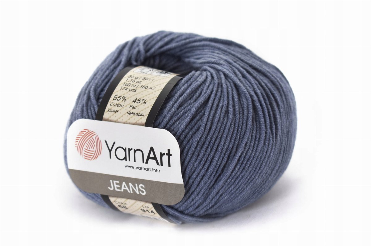 Włóczka YARNART JEANS 68 denim