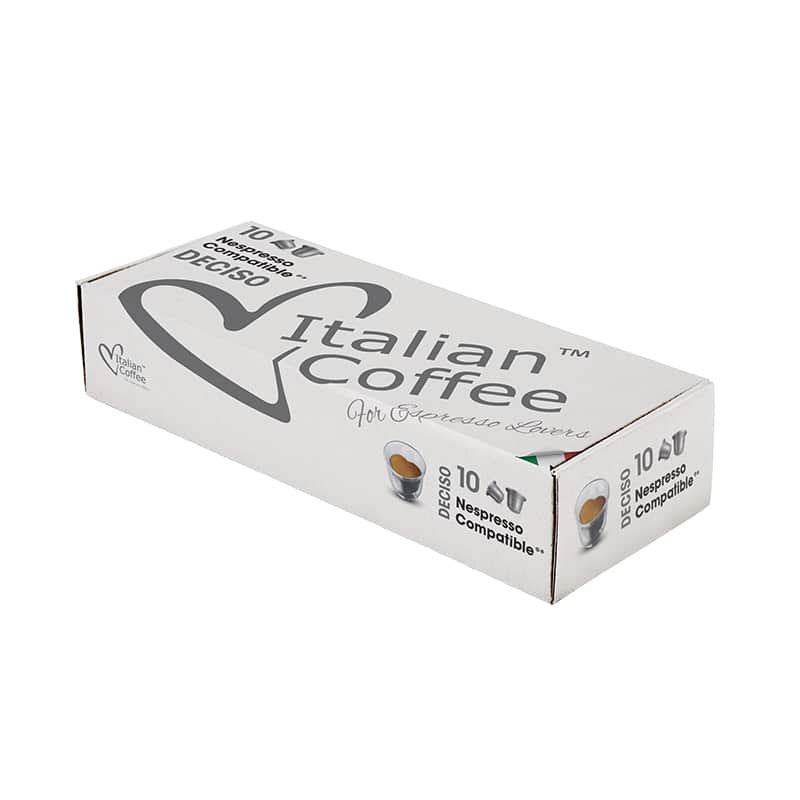 Italian Coffee Deciso kapsułki do Nespresso - 10 kapsułek