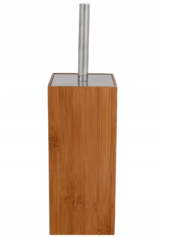 Pozostałe Szczotka do WC z uchwytem bambusowym 10 x 10 x 35 cm ACT. 025602