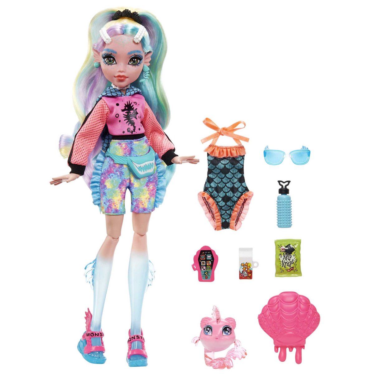 Monster High Lagoona Blue Lalka podstawowa, HHK55