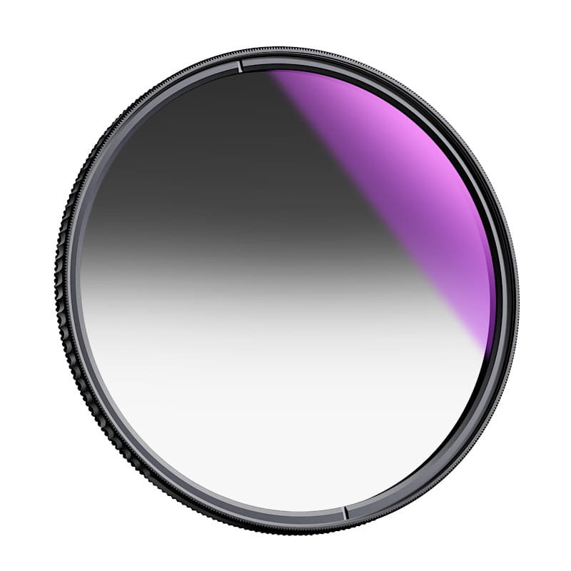 Filtr szary połówkowy K&F Concept NANO-X SOFT ND8 58mm -  Raty