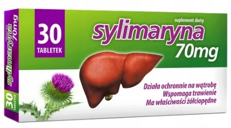 MBM Sylimaryna 70 mg na wątrobę, 30 tab.
