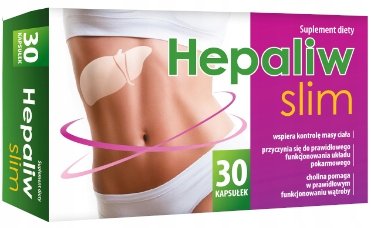 MBM Hepaliw Slim wątroba odchudzanie, 30 kaps.