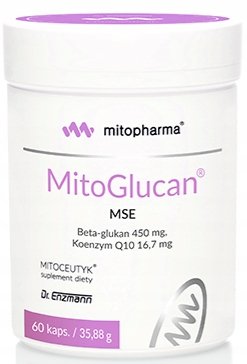 Mitopharma, Mitoglucan Mse Dr Enzmann, 60 Kaps.