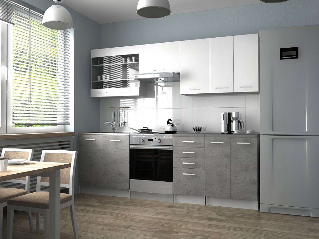 Kuchnia Pamela 2,4M Szafki Kuchenne Meble Kuchenne