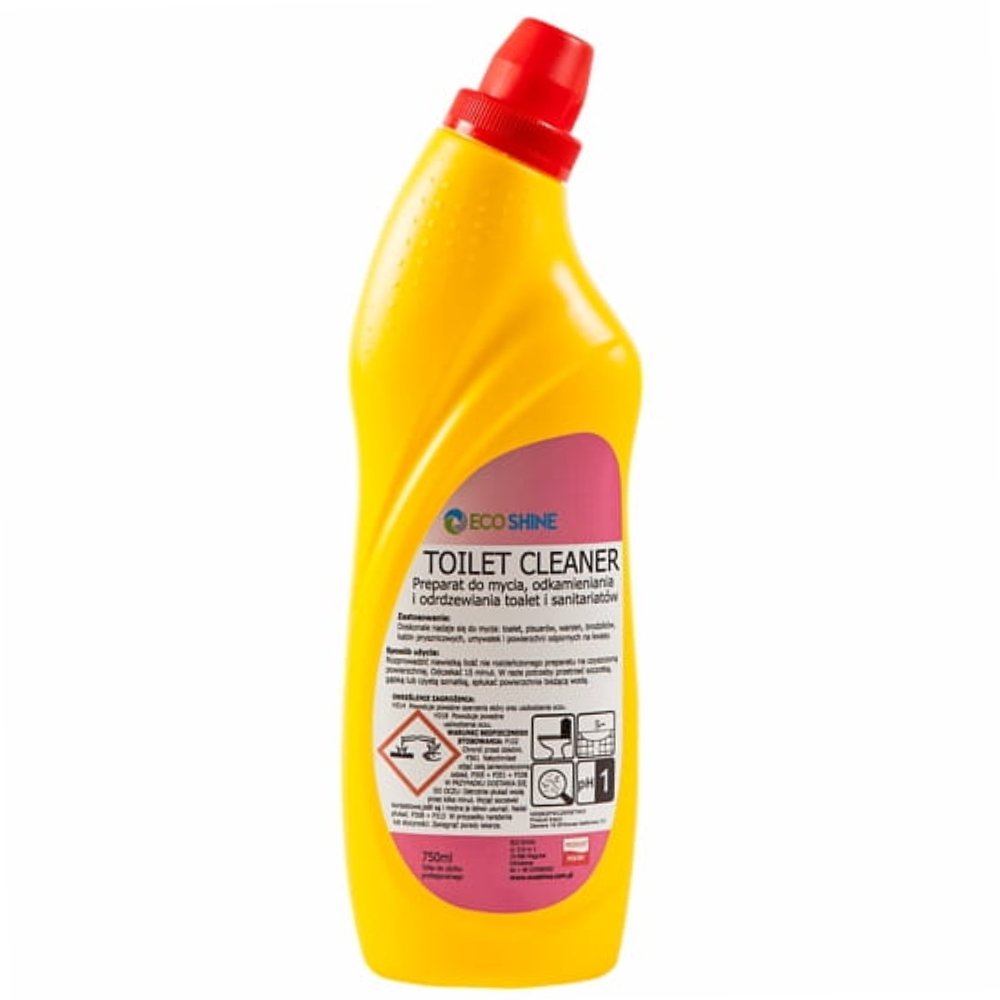 Eco Shine Toilet Cleaner 0,75l żel myje odkamienia