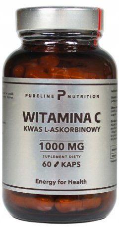 Nutrition Witamina C 1000mg Pureline, 60 Kaps.