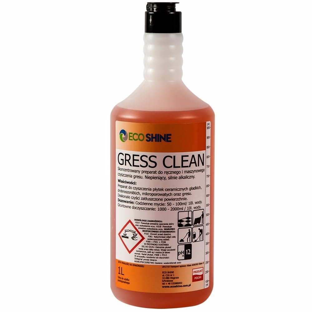 Eco Shine Gress Clean koncentrat do mycia gresu 1L