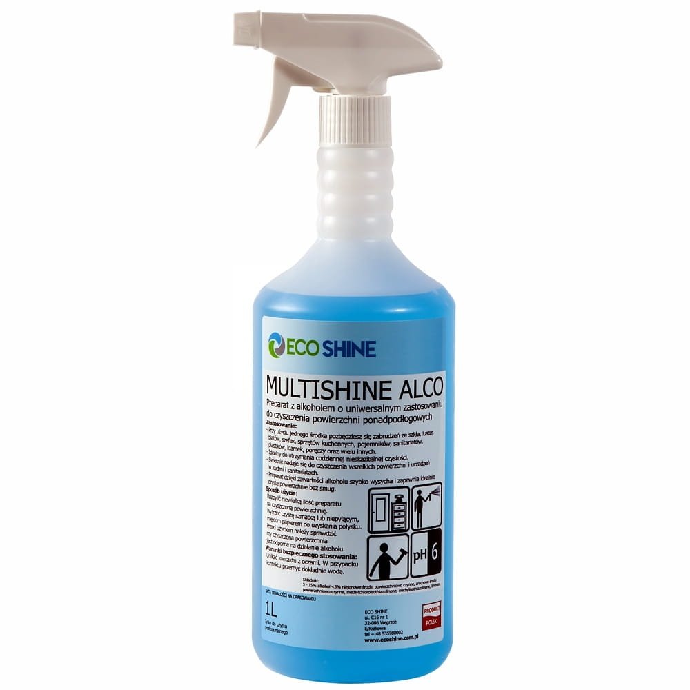 Eco Shine Multishine Alco 1l do mebli rtv szkła