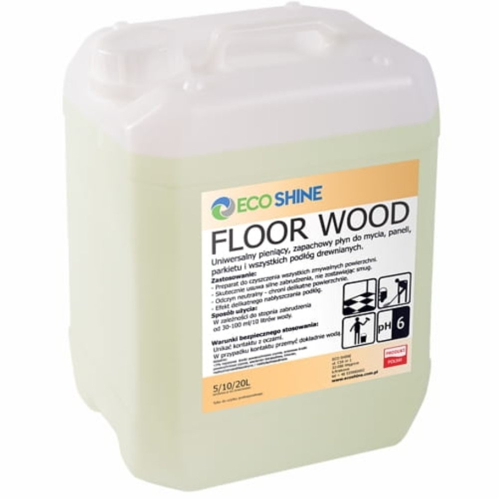 Floor Wood 5L - zapachowy płyn z woskiem do podłóg