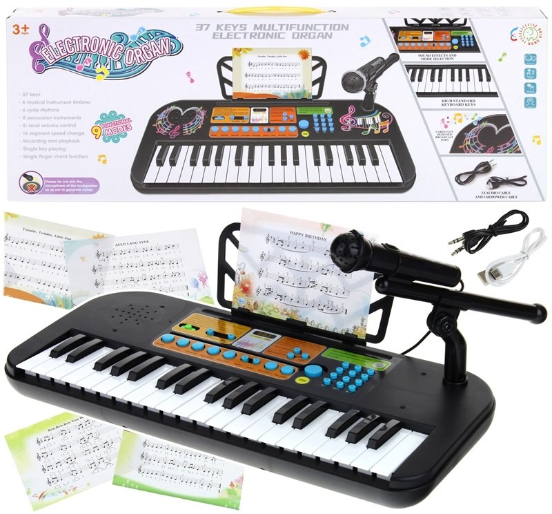 Nobo Kids, Keyboard Organy Pianinko Z Mikrofonem Dla Dzieci