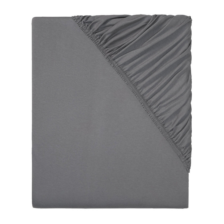 Prześcieradło Z Gumką Captain Mike 140 X 200 Ciemny Szary