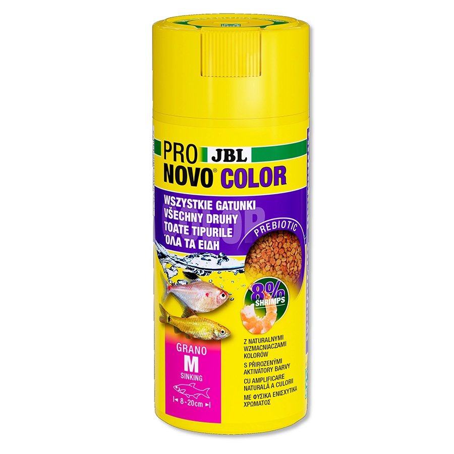 Jbl Pronovo Color Grano M 250Ml - Pokarm W Granulacie Wzmacniający Kolory Ryb