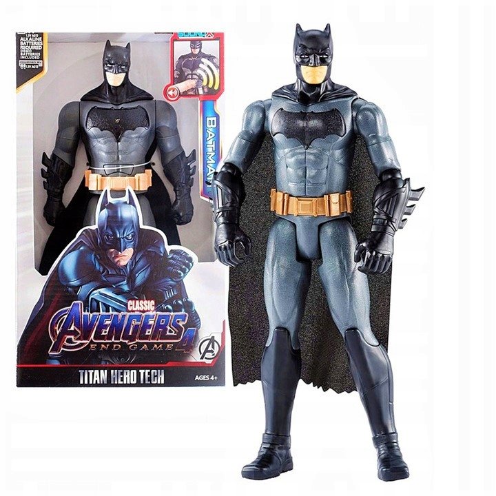 Duża Ruchoma Figurka Batman 30Cm Dźwięk Światło