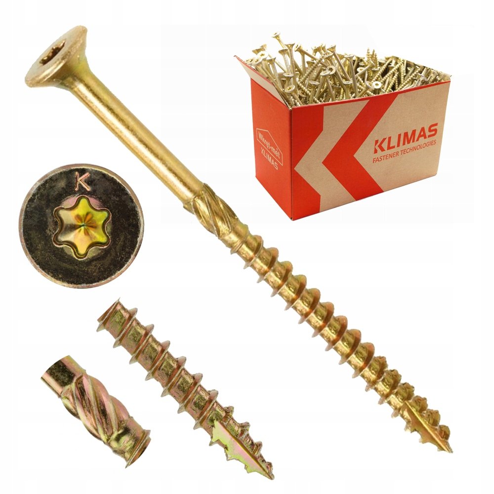 Wkręty Ciesielskie Do Drewna 6x140 Torx 100szt !
