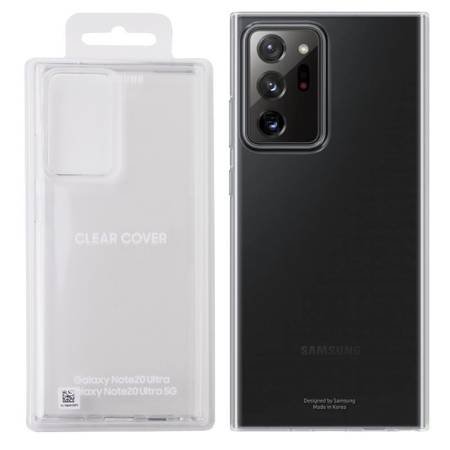 Samsung Galaxy Note 20 Ultra Etui Clear Cover Ef-Qn985Ttegww - Transparentny