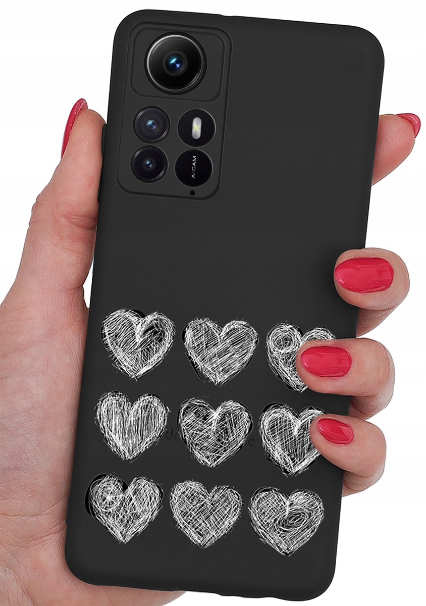 Etui Do Xiaomi Redmi Note 12S Case Wzory + Szkło