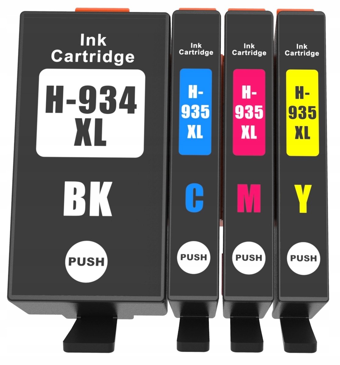 4X Tusz Do Hp 934Xl 935Xl Officejet 6230 6820 6830