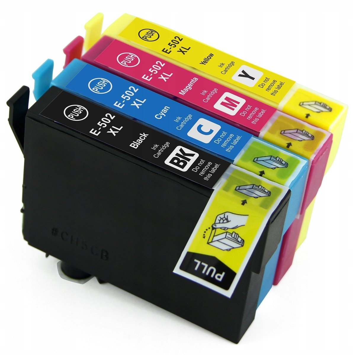 4X Tusz Do Epson 502 Xl Xp-5100 Xp-5150 Xp-5155