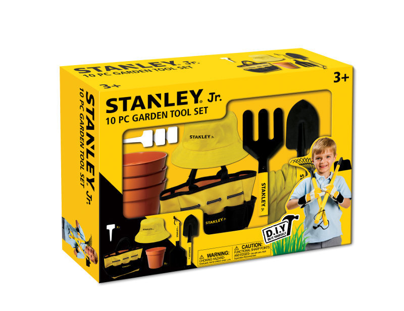 Stanley Junior Zestaw narzędzi ogrodniczych Stanley Jr 10 sztuk SG004-10-SY 7290016261998