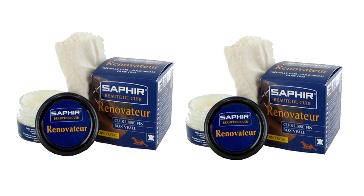 2x SAPHIR BDC CREME RENOVATEUR 50 ml
