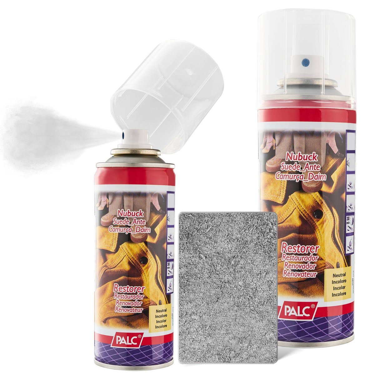 2X Spray Do Zamszu I Nubuku Palc 200 Ml Bezbarwny