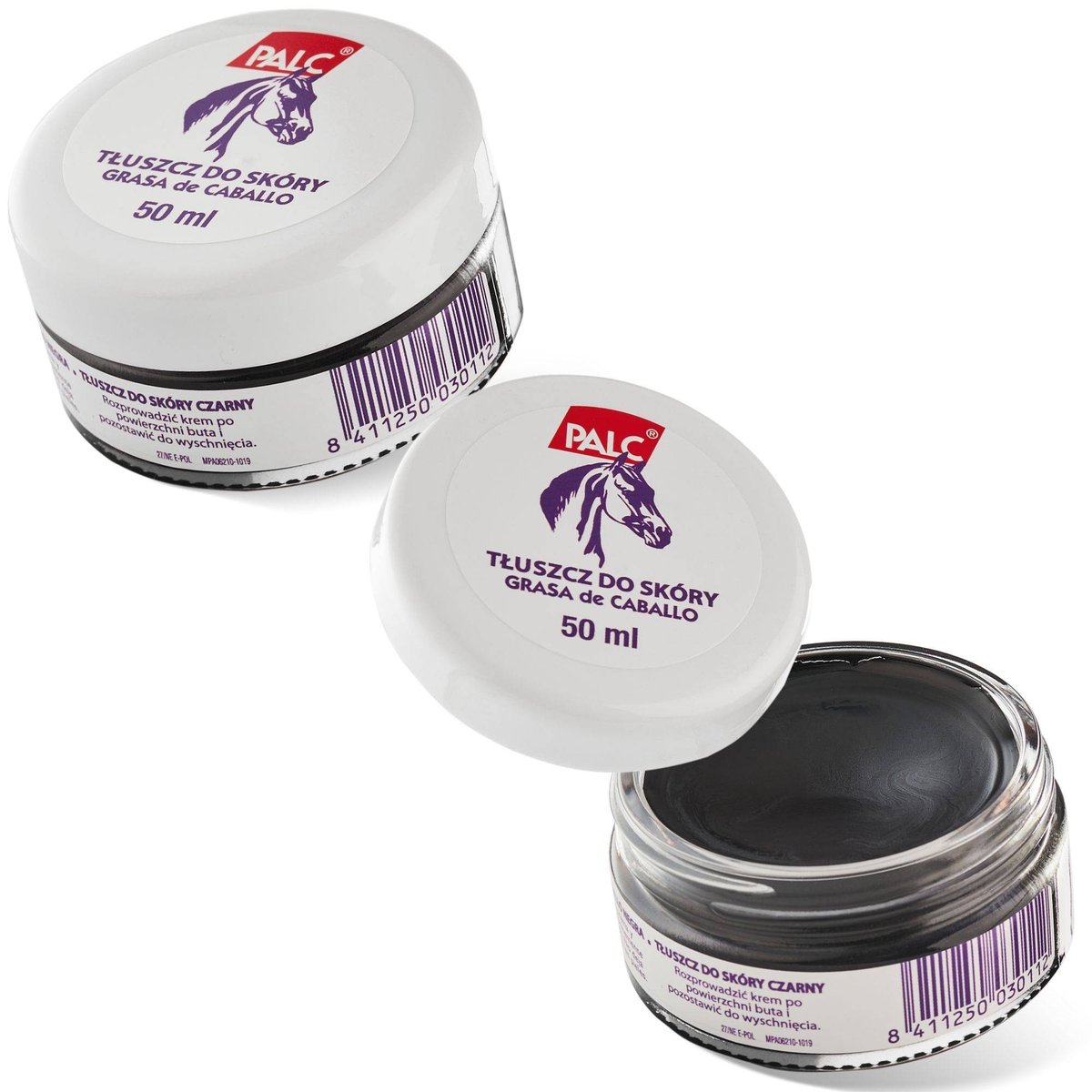 2x PALC TŁUSZCZ Z WOSKIEM 50ML CZARNY
