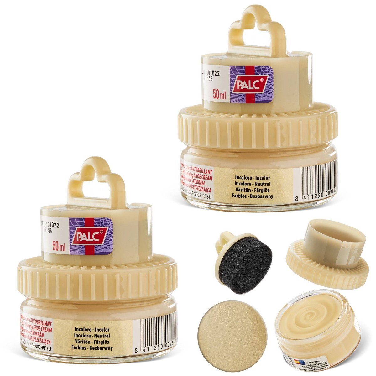 2x PALC PASTA W KREMIE 2W1 Z APLIKATOREM 50ML BEZBARWNA