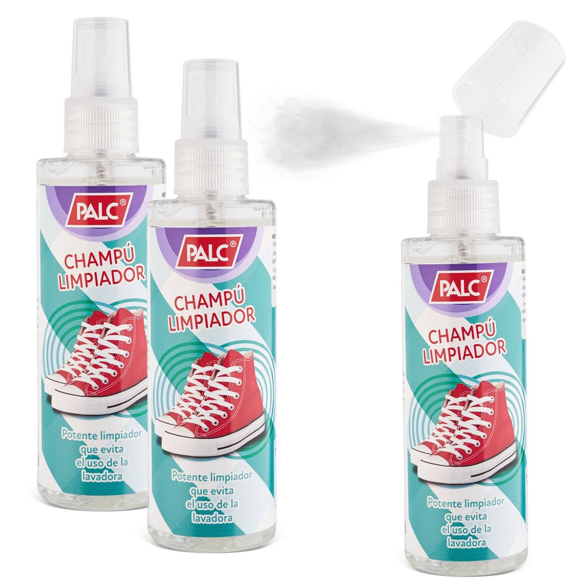 3x PALC CLEANING SHAMPOO 100ML