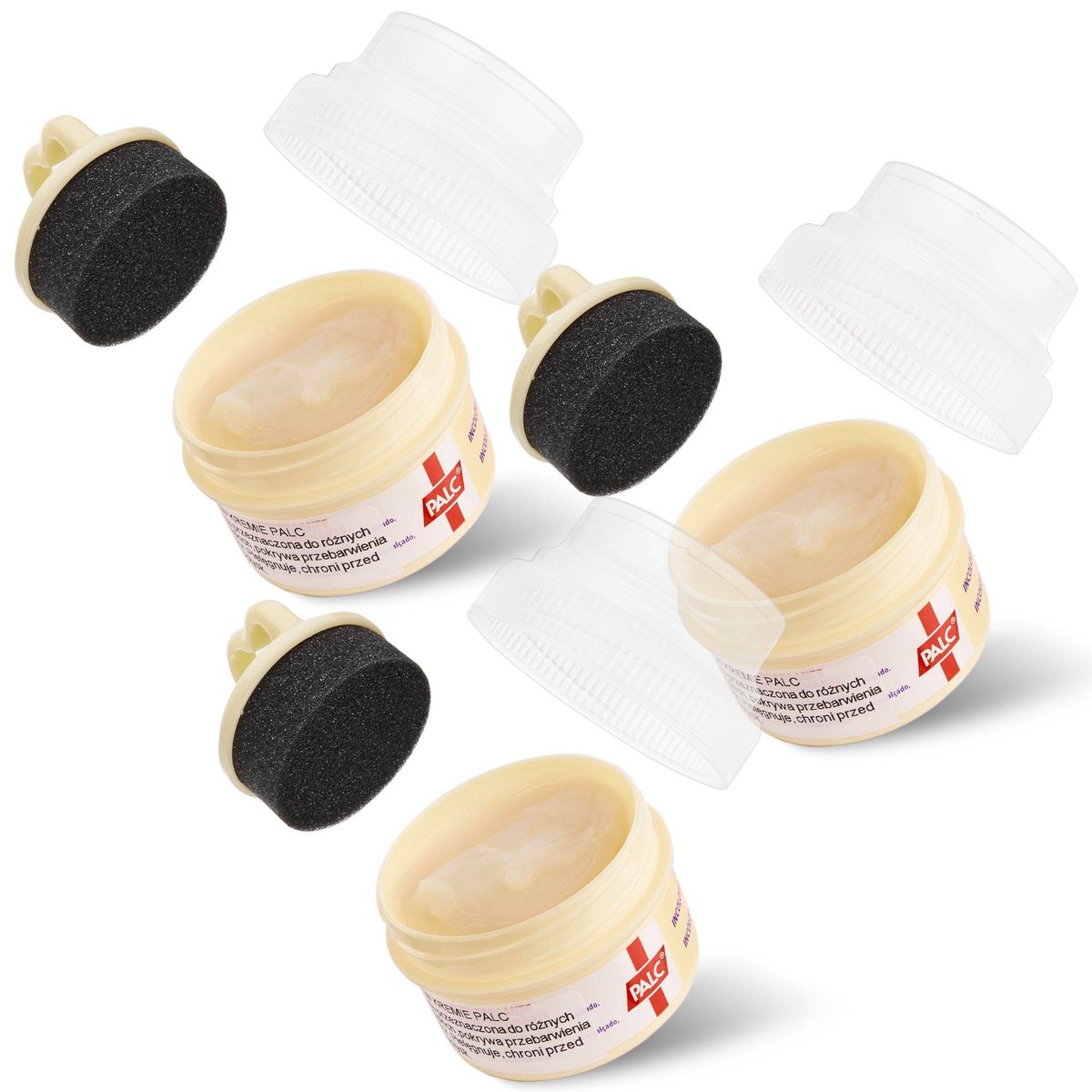 3x PALC PASTA Z APLIKATOREM 50ML BEZBARWNA