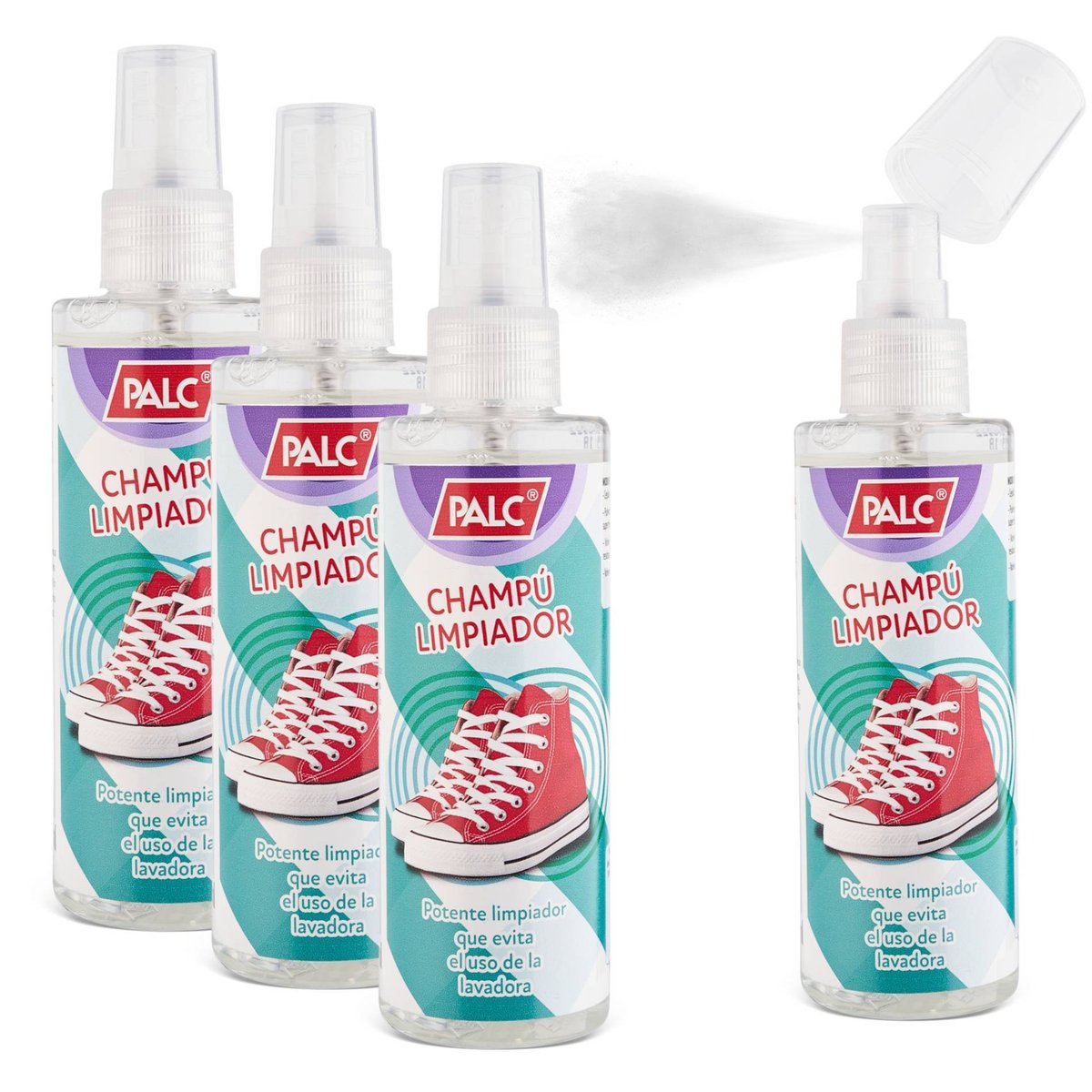 4x PALC CLEANING SHAMPOO 100ML