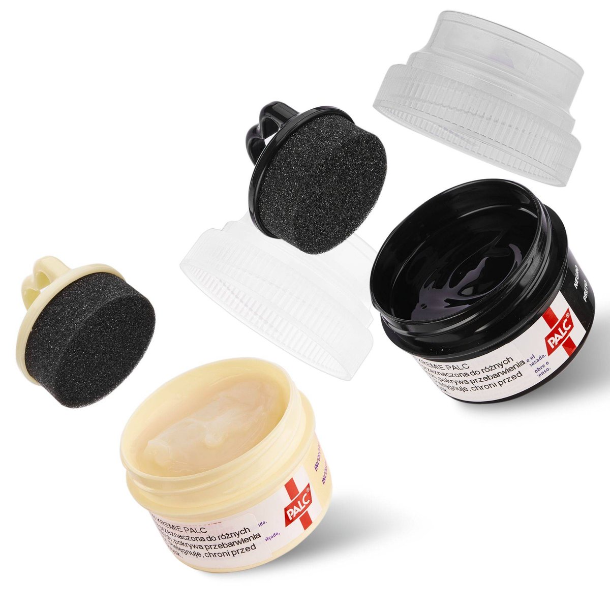 2w1 PALC PASTA Z APLIKATOREM 50ML CZARNA + BEZBARWNA