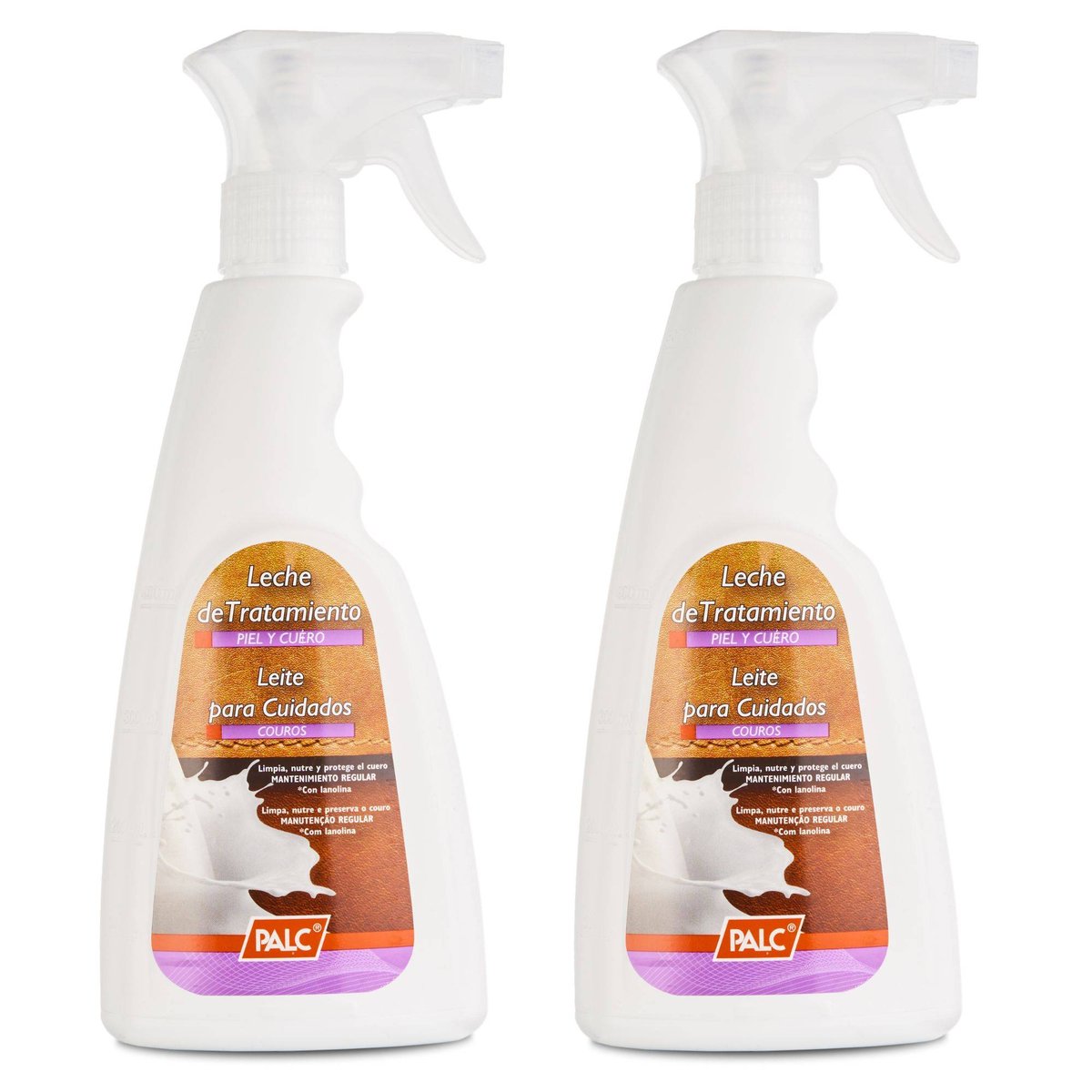 2x PALC MLECZKO DO CZYSZCZENIA I PIELĘGNACJI SPRAY 500 ML