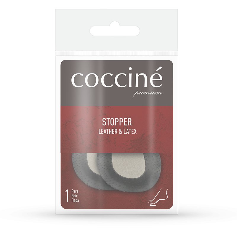 COCCINÉ HAMULEC STOPY STOPPER LATEX&LEATHER CZARNY