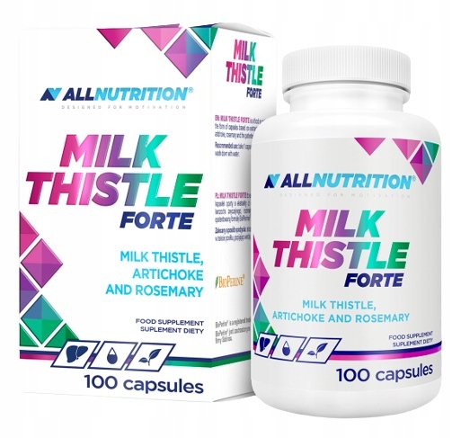 Allnutrition Milk Thistle Forte 100 kapsułek (5902837746203)