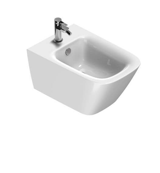 Catalano Green New Flush Bidet podwieszany 55x37 cm biały z powłoką CataGlaze 1BS55GR00