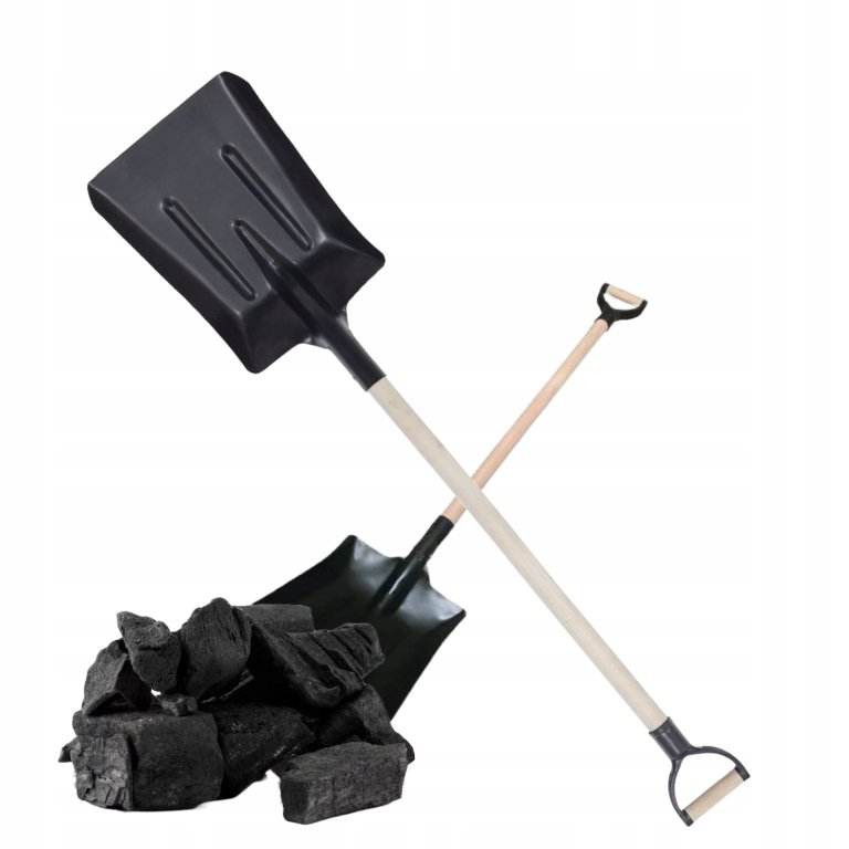 Stalco Łopata węglowa trzon drewniany 134cm S-47444 S-47444