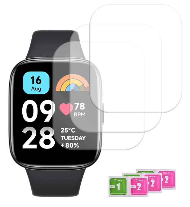 Folia Hydrożel 3Szt Do Xiaomi Redmi Watch 3 Active
