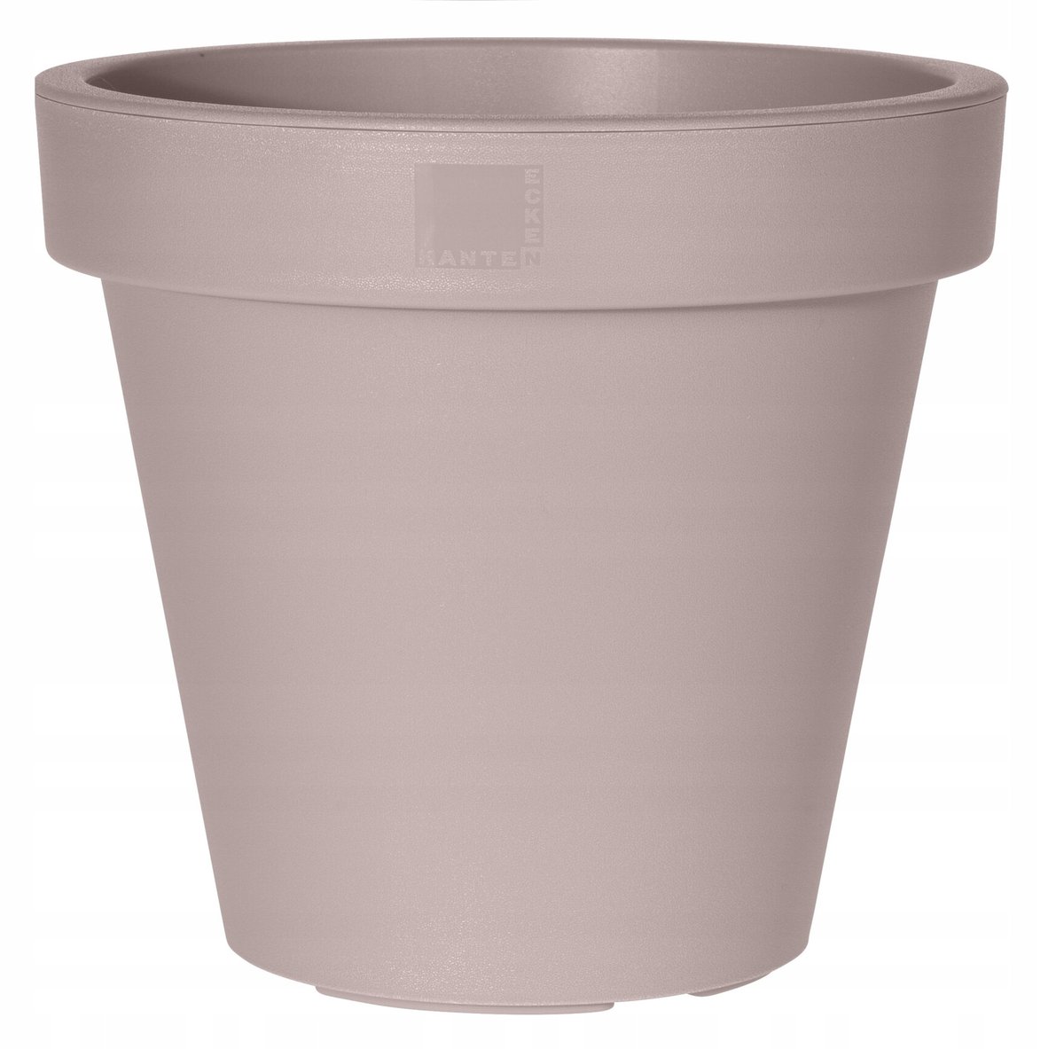 Doniczka ogrodowa plastikowa kremowa 20 cm