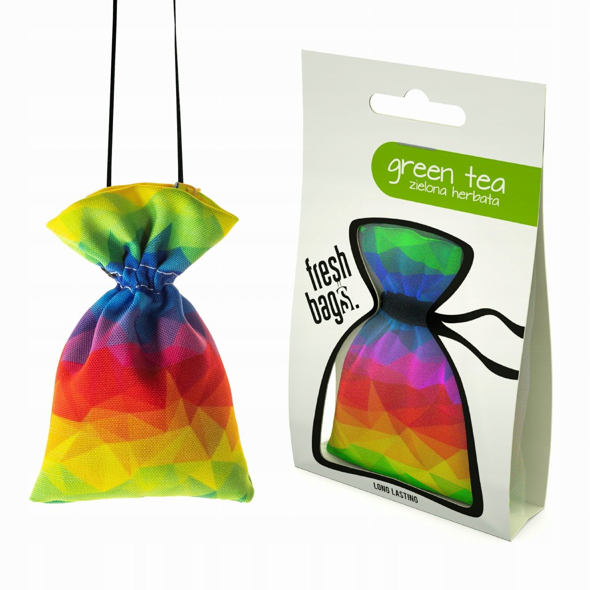 ABSTRACT zapach samochodowy-Fresh Bags - GREEN TEA