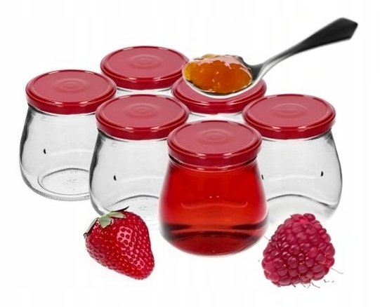 Słoiki na dżemy z zakrętkami 6 szt 500 ml