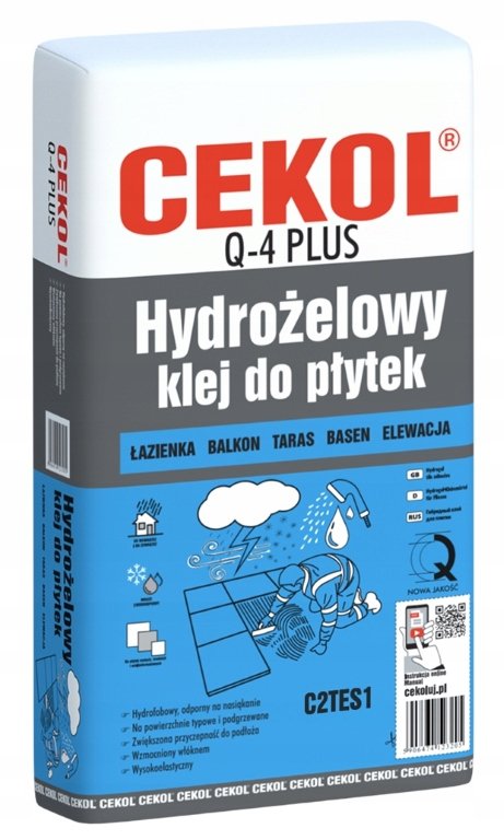 Klej do płytek hydrożelowy Q4 plus 5 kg